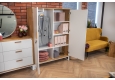 DEERHORN® Bílá kancelářská skříň na oblečení a pořadače