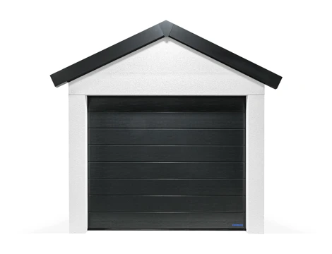 Garáž se sedlovou střechou GARDEON® pro jedno auto