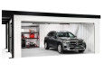 Garden house with Hormann safety garage door
