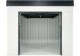 Garden house with Hormann safety garage door