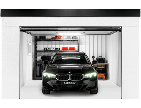 GARDEON® Garáž s dveřmi Hörmann a oknem