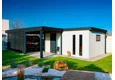 GARDEON® Garáž s dveřmi, oknem, 2 světlíky a volitelným přístřeškem