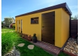 GARDEON® Garáž s vraty a dveřmi Hörmann, oknem a 4 světlíky