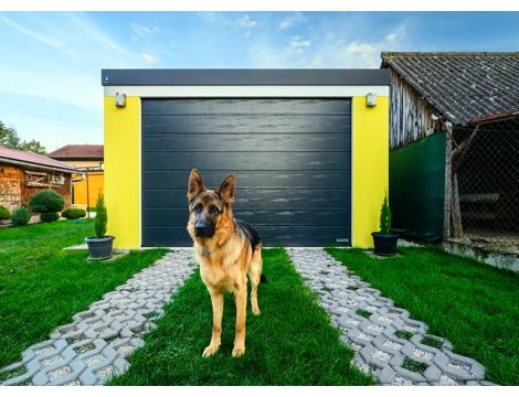 GARDEON® Garáž s vraty Hörmann a dvěma okny