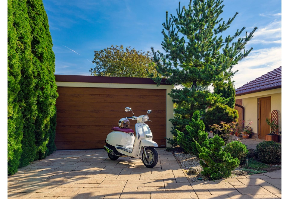 GARDEON® Garáž s vraty Hörmann a dvěma okny