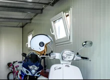 GARDEON® Garáž se sekčními garážovými vraty Hörmann (4000 × 2125 mm)
