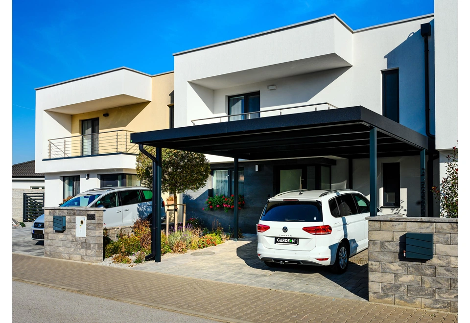 GARDEON® Přístřešek na míru pro vchod a auto