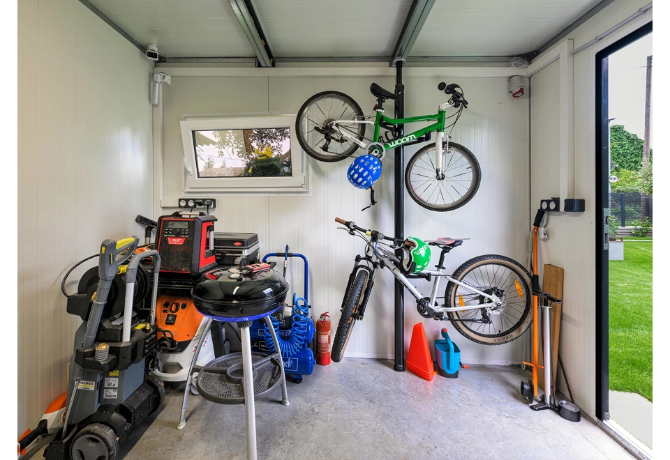 GARDEON® Přístřešek s garážovými vraty Hörmann