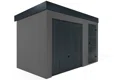 GARDEON® Zahradní domek s dveřmi a garážovými vraty Hörmann
