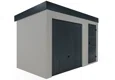 GARDEON® Zahradní domek s dveřmi a garážovými vraty Hörmann