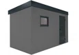 GARDEON® Zahradní domek s dveřmi a oknem Hörmann