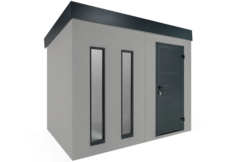 GARDEON® Zahradní domek s dveřmi Hörmann a dvěma světlíky