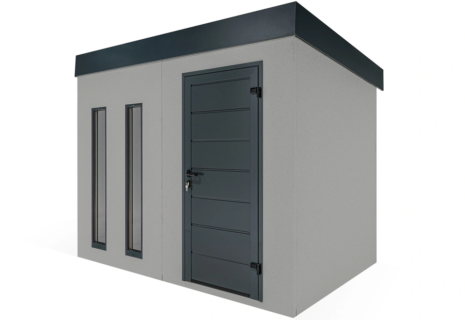 GARDEON® Zahradní domek s dveřmi Hörmann a dvěma světlíky
