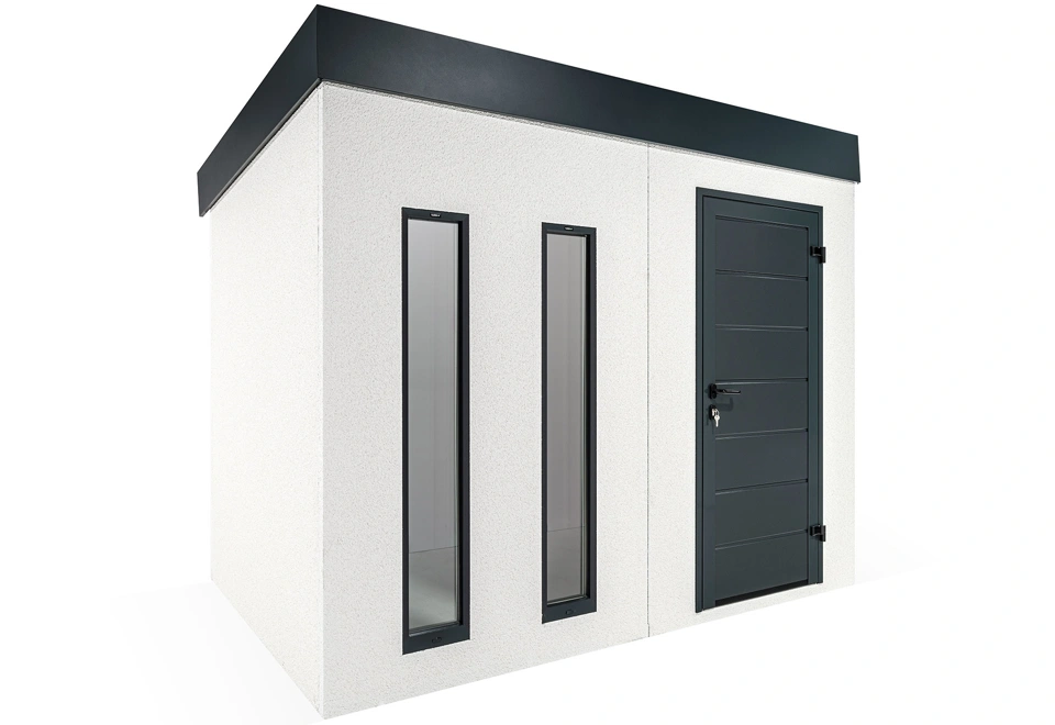 GARDEON® Zahradní domek s dveřmi Hörmann a dvěma světlíky