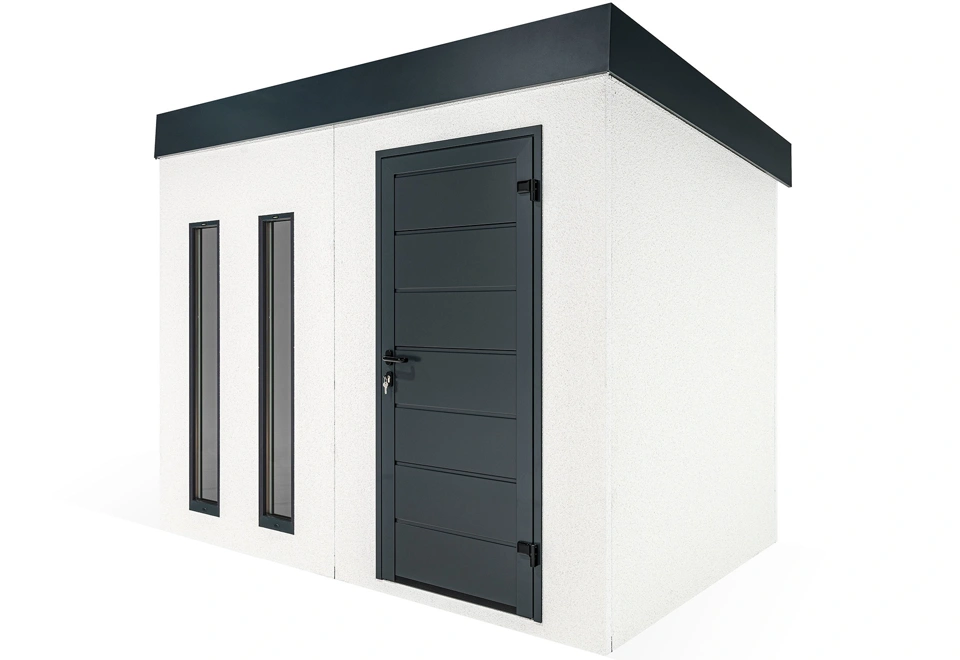 GARDEON® Zahradní domek s dveřmi Hörmann a dvěma světlíky