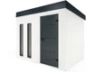 GARDEON® Zahradní domek s dveřmi Hörmann a dvěma světlíky