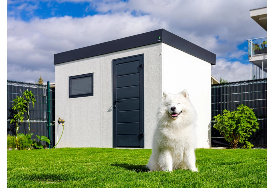 GARDEON® Zahradní domek s dveřmi Hörmann a oknem