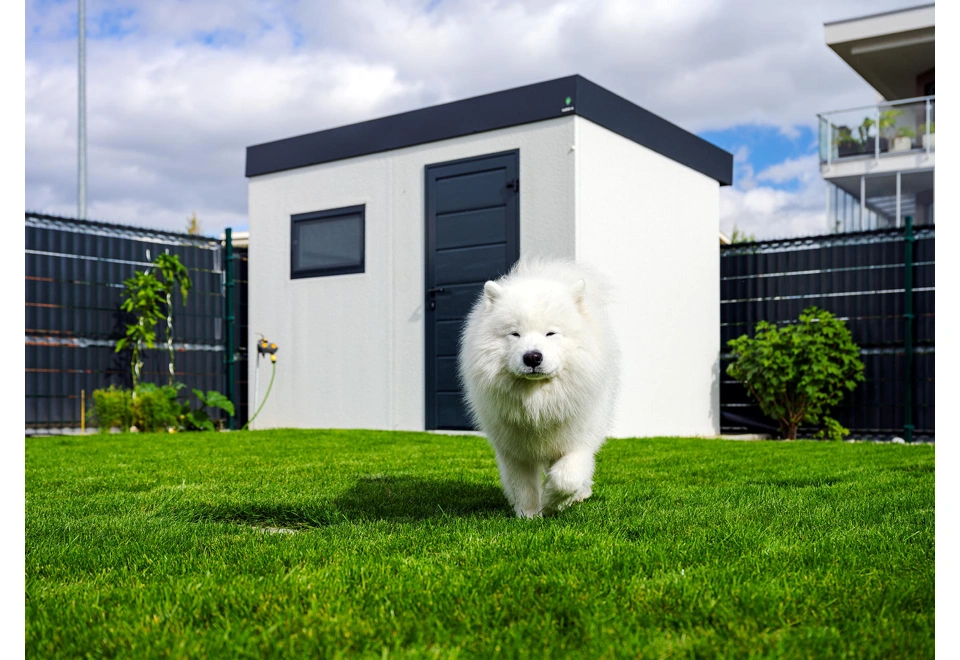 GARDEON® Zahradní domek s dveřmi Hörmann a oknem