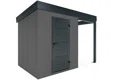 GARDEON® Zahradní domek s dveřmi Hörmann a přístřeškem