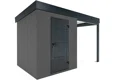 GARDEON® Zahradní domek s dveřmi Hörmann a přístřeškem
