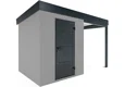 GARDEON® Zahradní domek s dveřmi Hörmann a přístřeškem