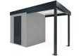 GARDEON® Zahradní domek s dveřmi Hörmann a přístřeškem