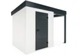 GARDEON® Zahradní domek s dveřmi Hörmann a přístřeškem