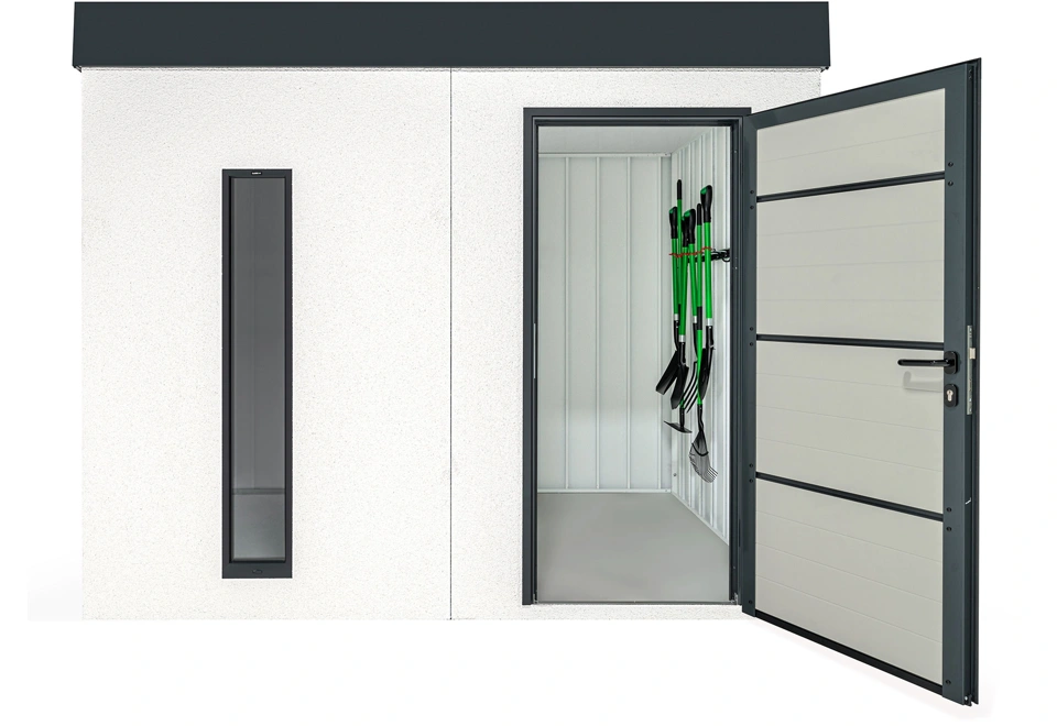 GARDEON® Zahradní domek s dveřmi Hörmann a světlíkem