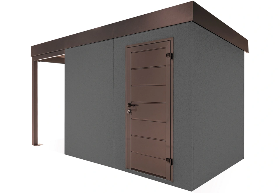GARDEON® Zahradní domek s dveřmi Hörmann