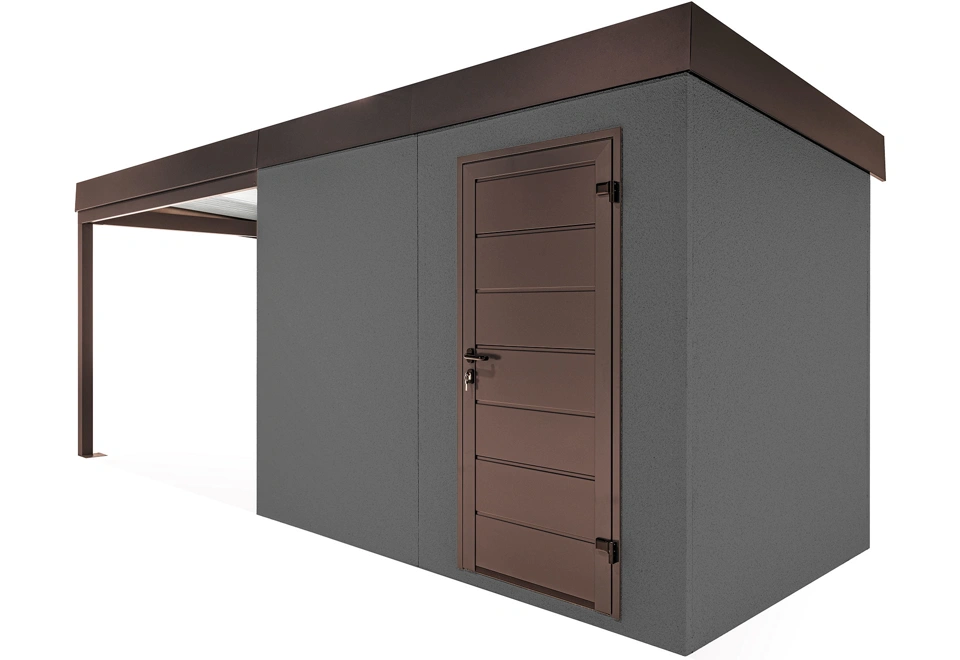 GARDEON® Zahradní domek s dveřmi Hörmann