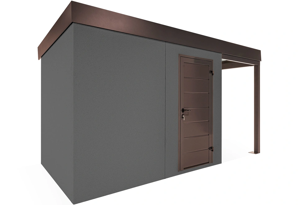 GARDEON® Zahradní domek s dveřmi Hörmann