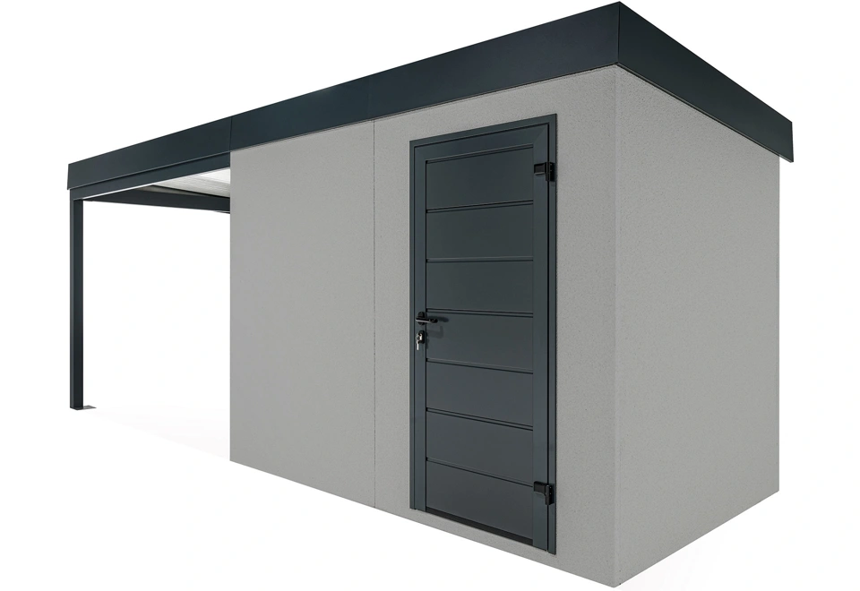 GARDEON® Zahradní domek s dveřmi Hörmann