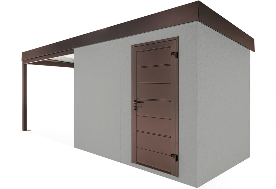 GARDEON® Zahradní domek s dveřmi Hörmann