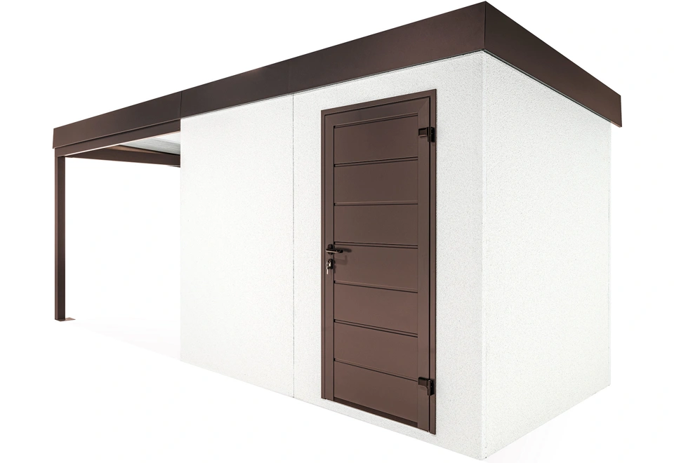 GARDEON® Zahradní domek s dveřmi Hörmann