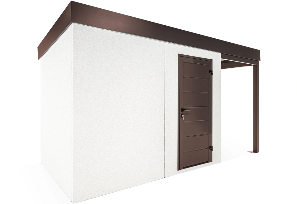 GARDEON® Zahradní domek s dveřmi Hörmann