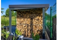 GARDEON® Zahradní domek s dveřmi Hörmann , světlíkem a přístřeškem na pravé straně