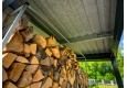 GARDEON® Zahradní domek s dveřmi Hörmann , světlíkem a přístřeškem na pravé straně