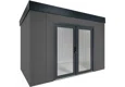 GARDEON® Zahradní domek s dvojitými panoramatickými dveřmi