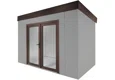 GARDEON® Zahradní domek s dvojitými panoramatickými dveřmi
