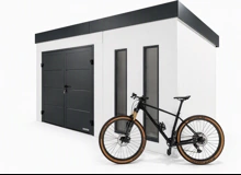 GARDEON® Zahradní domek s dvoukřídlými dveřmi Hörmann a dvěma světlíky
