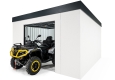 GARDEON® Zahradní domek s garážovými vraty Hörmann