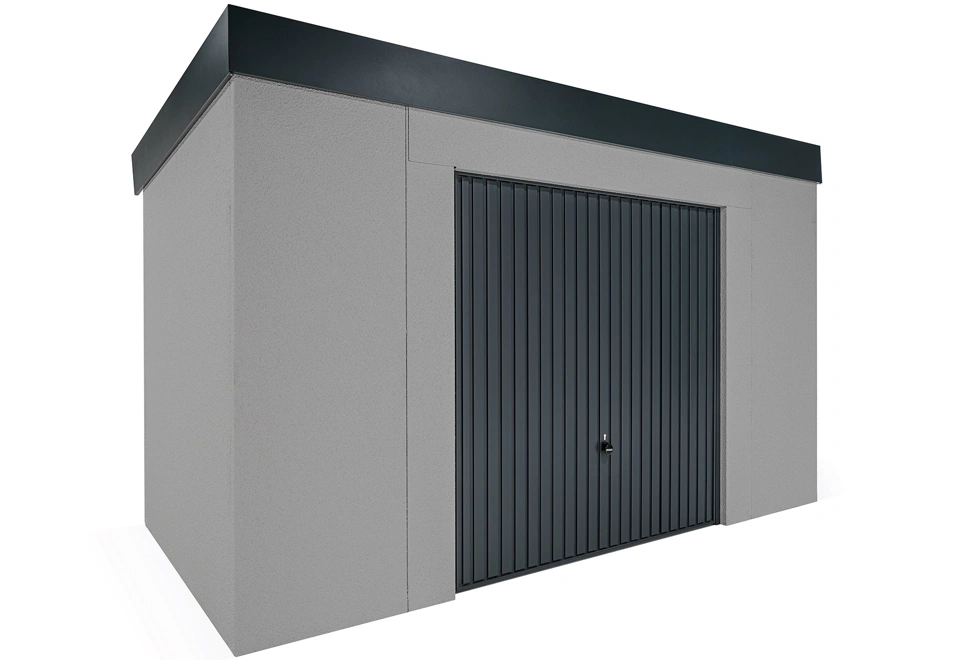 GARDEON® Zahradní domek s garážovými vraty Hörmann