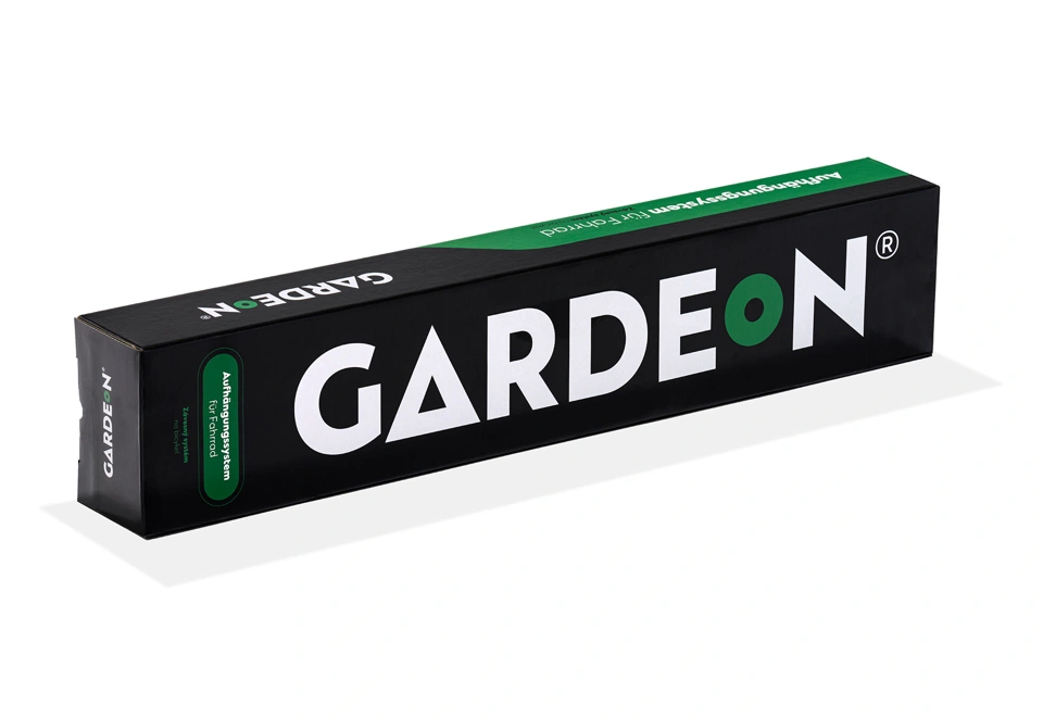 Balení závěsného systému na cyklistické kolo GARDEON®.