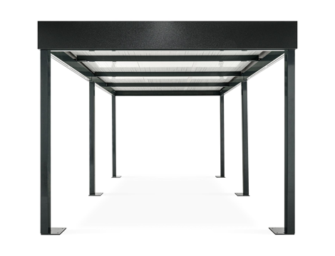 Zvýšený přístřešek GARDEON® - pro jedno auto